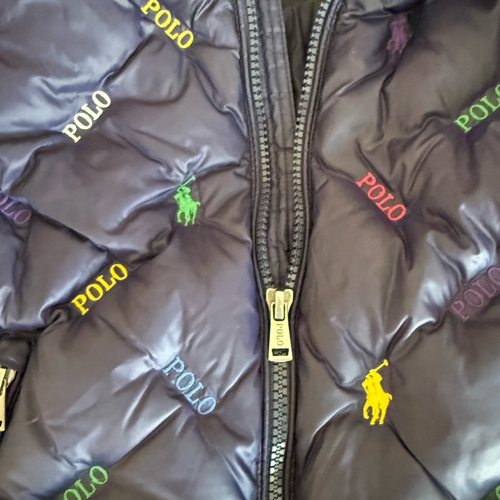 Polo by Ralph Lauren Kids Jacket - Multicolor on Navy - Picture 6 of 6